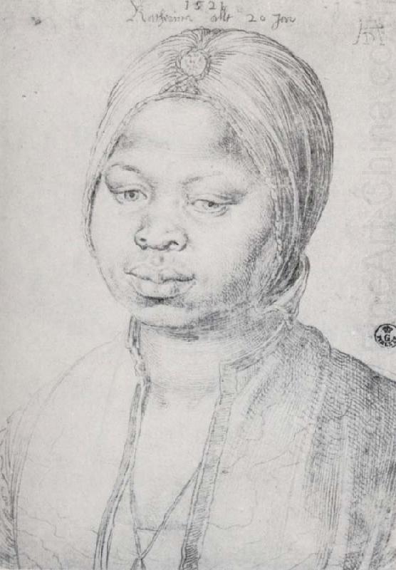 The Negress Katharina, Albrecht Durer